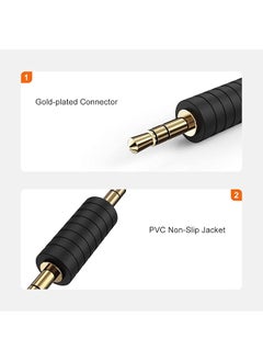 Pack 3.5Mm 1 8 Stereo Jack To 3.5Mm Audio Male To Male Adapter Connectors Gold Plated Compatible With For Taotronics Mpow Bh129 Bluetooth Receiver - pzsku/Z8BB5B9BF0714D47D47ECZ/45/_/1740928415/ae60d40d-5de5-4d07-8f13-ab4458c39f68