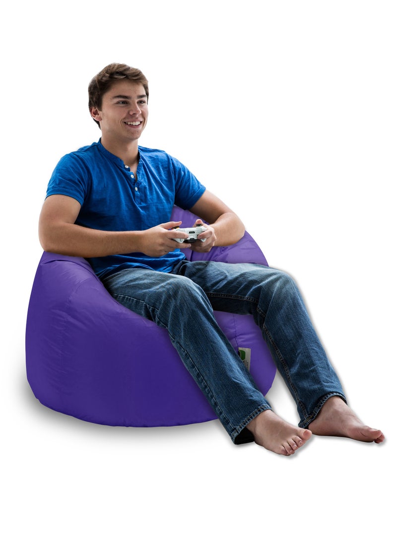 ANDERSON Anderson Medium Waterproof Comfortable Bean Bag Relaxing Chair Purple Colour  - Image 2