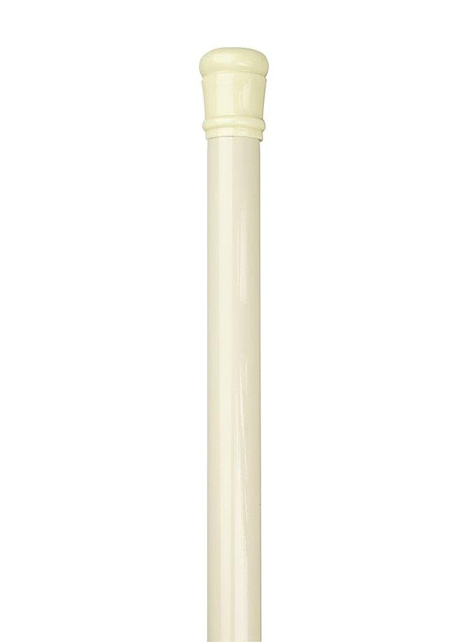 Bath Bliss, Water and Rust Resistant, Easy to Install Adjustable Expandable Tension Curtain Rod, Shower, Window, Room Divider, 42”-76”, Beige - Image 2