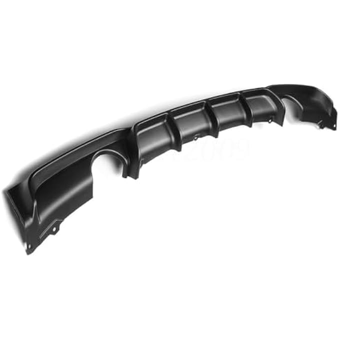 AUSMILA Front Splitter Lip + Rear Bumper Diffuser Lip Kit for BMW F30 F31 3 Series 320i 328i 335i 2012-2018 M Sport - Image 4