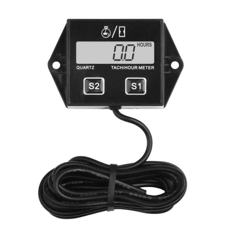 Yooreal Digital Hour Meter Tachometer - Image 1