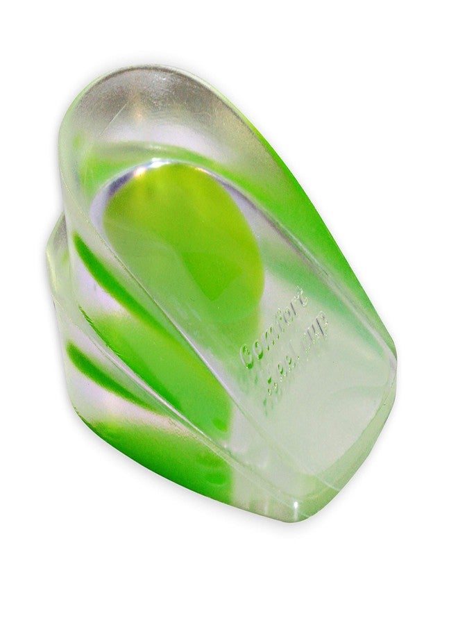 KidSole 2 Pack - KidSole Shock Absorbing Lightweight Gel Heel Cups For Kid's With Sensitive Heels, Heel Spurs, Plantar Fasciitis, or Ankle Pain (Green Kids Size 2-6) - Image 2