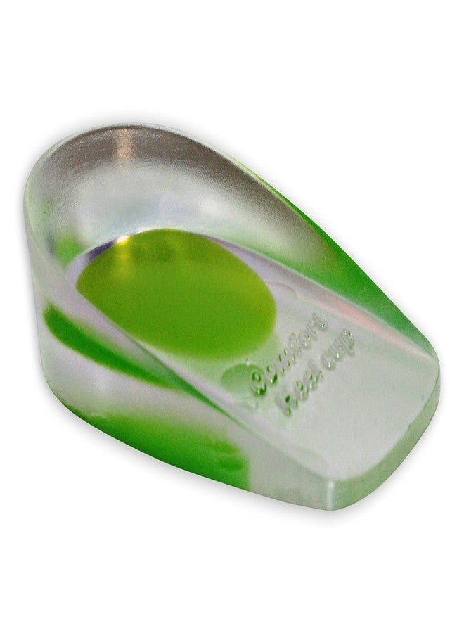KidSole 2 Pack - KidSole Shock Absorbing Lightweight Gel Heel Cups For Kid's With Sensitive Heels, Heel Spurs, Plantar Fasciitis, or Ankle Pain (Green Kids Size 2-6) - Image 3