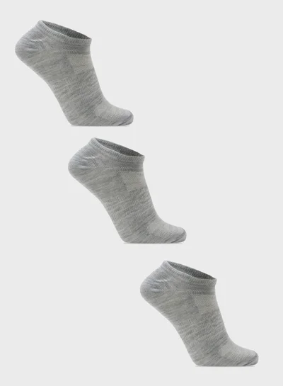 SKECHERS 3 Pack No Show Socks