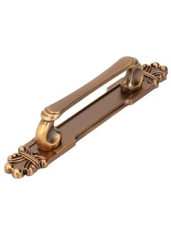 KASTWAVE Vintage Door Handle, European Style Door Pull Handle, Antique Door Handles with Back Plate, Rustic Barn Door Grab, Gates, Sheds, Garages, Sliding Barn Doors (11x1.7x2.2inch)  - Image 1