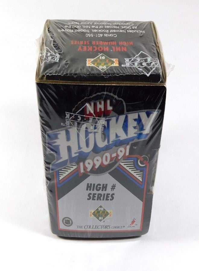 Upper Deck 1990-91 Hockey High Number Rookie & Traded Card Set - Image 1