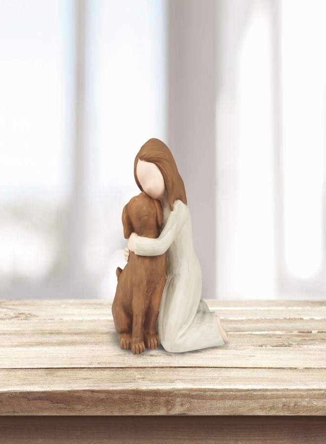 Hensonever Angel Figurines - Angel of Friendship Memorial Gifts for Dog Lovers - Image 2