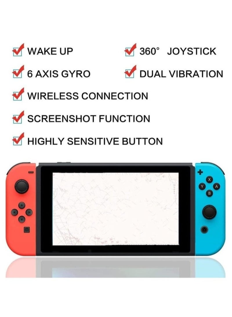 Controller Compatible With Nintendo Switch/Lite/OLED, Wireless Controllers Support Dual Vibration/Wake-up/Motion Control  - Image 4