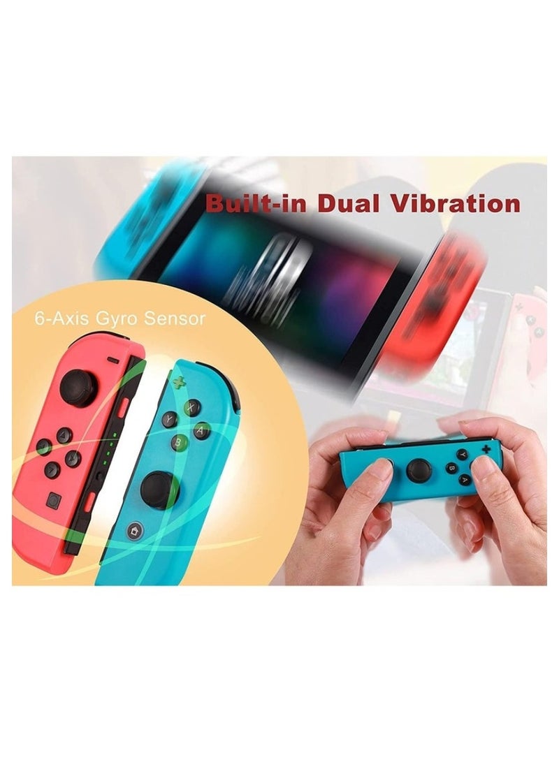 Controller Compatible With Nintendo Switch/Lite/OLED, Wireless Controllers Support Dual Vibration/Wake-up/Motion Control  - Image 5