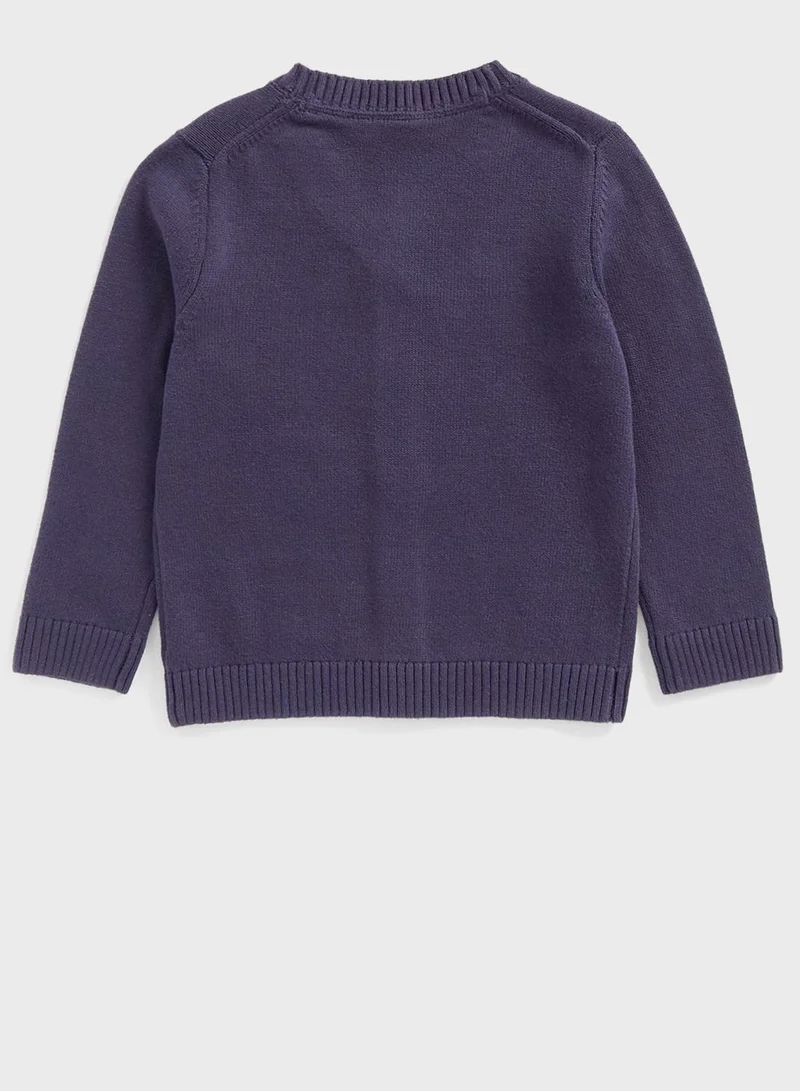 mothercare Navy Knitted Cardigan