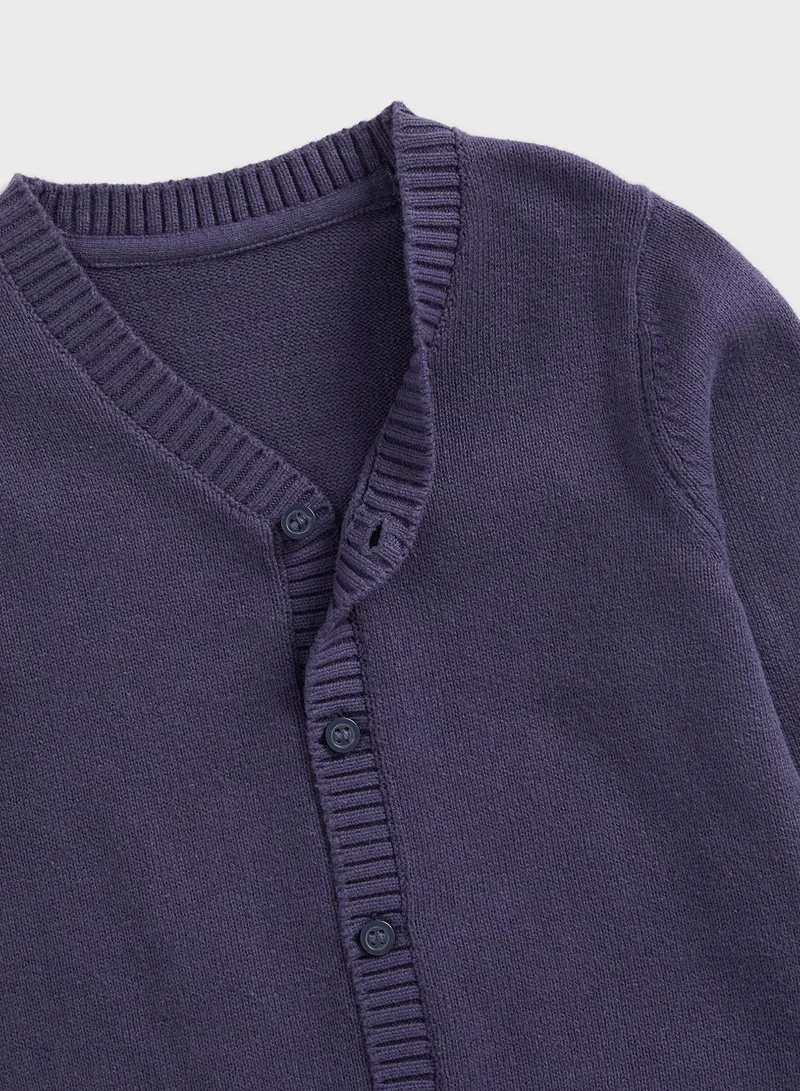 mothercare Navy Knitted Cardigan