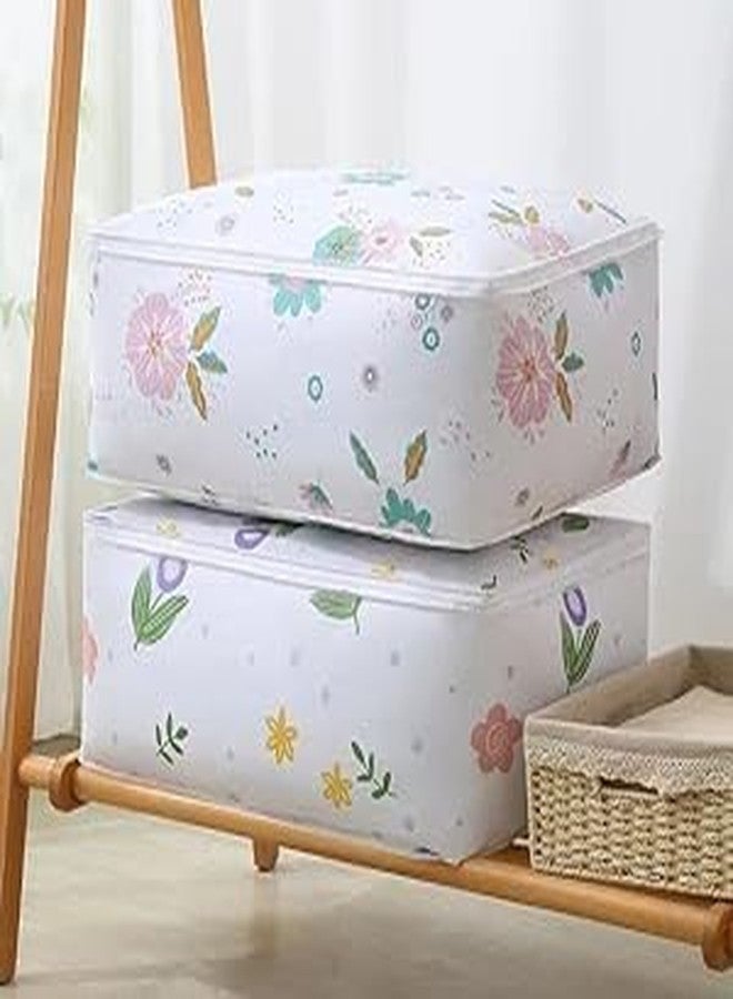 REDUCK™ Big Size Under Bed Storage, Moisture Proof Mildew Proof Dust Proof Quilt Storage Bags For Jackets Pillows, Blankets Underbed Storage Bag (70 * 50 * 25 Cm) - Image 1