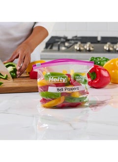Hefty Hefty Slider Storage Bags, Quart Size, 78 Count  - Image 2