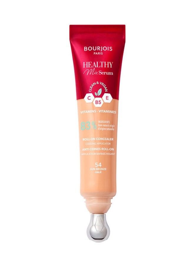 BOURJOIS PARIS هيلثي ميكس 2 في 1 سيروم كونسيلر - برونزي شمسي، 11 مل  - Image 1