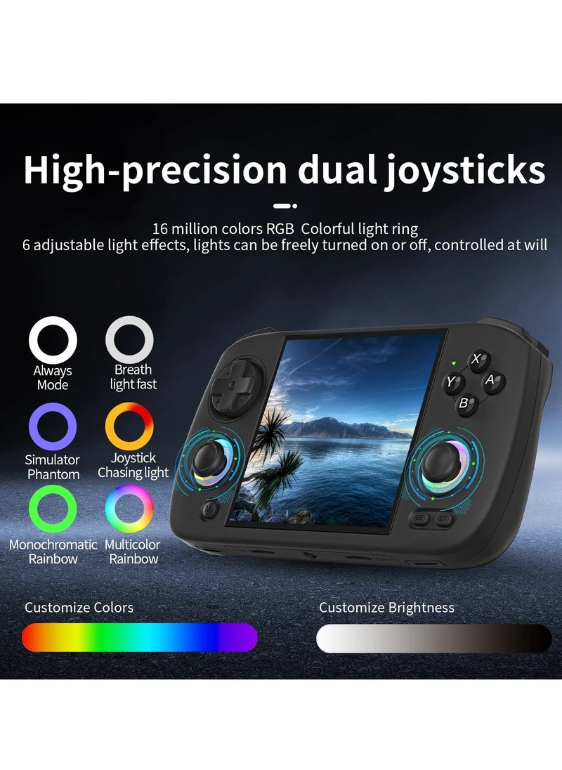 ANBERNIC  - RG CubeXX Retro Handheld Game Console 3.95 Inch IPS Screen Linux System Built In 128G TF Card 5056 Games Support HDMI TV Output 5G WiFi Bluetooth 4.2 (White) - Image 1