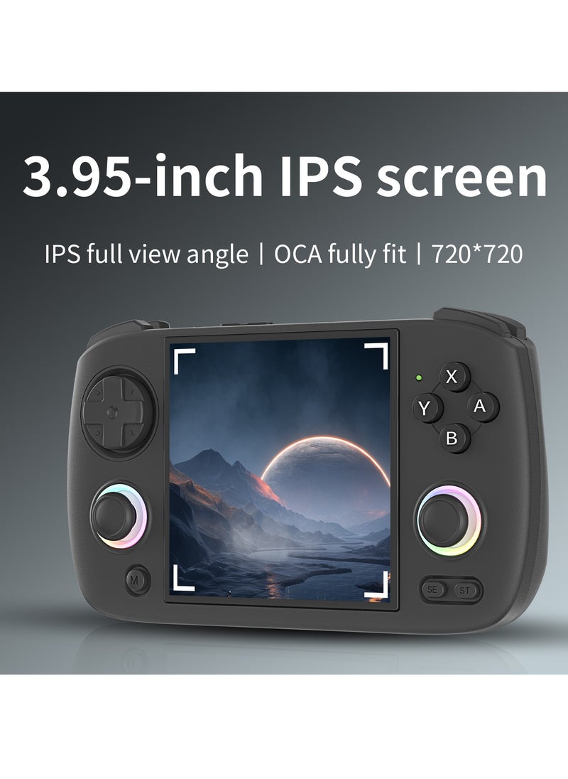 ANBERNIC  - RG CubeXX Retro Handheld Game Console 3.95 Inch IPS Screen Linux System Built In 128G TF Card 5056 Games Support HDMI TV Output 5G WiFi Bluetooth 4.2 (White) - Image 1