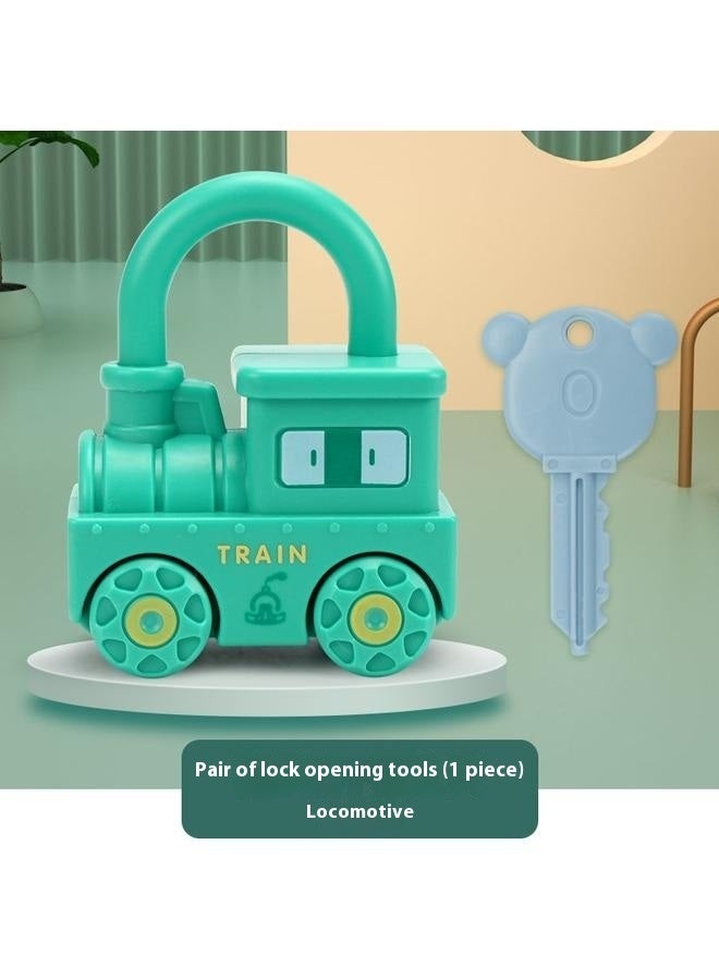 Montessori Learning Toys Sorting & Matching Locks and Keys Toddlers Sensory Car Activity Fine Motor Toy, Birthday Gifts for Kids Age 2-5 Years  - Image 5