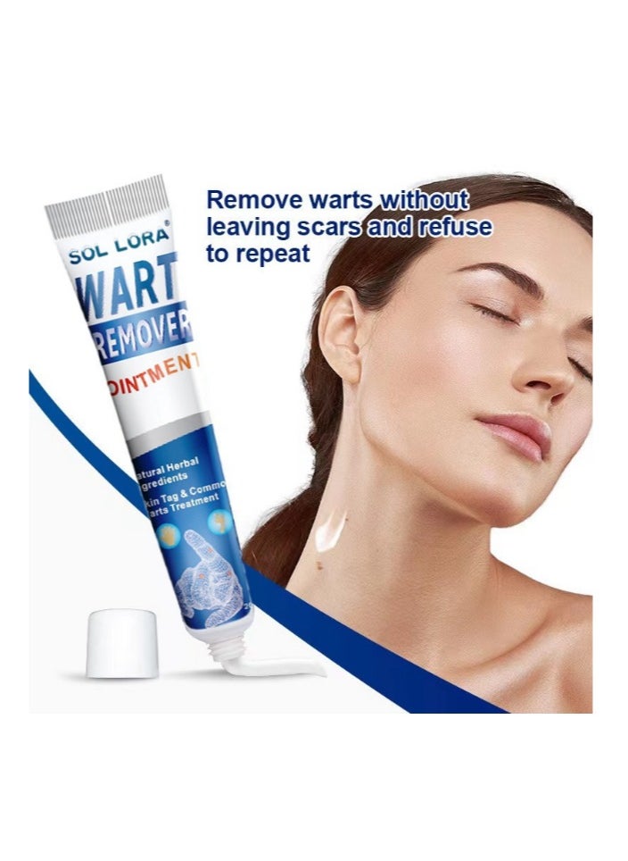 SOL LORA - Wart Removal Ointment Cream Skin Treatment With Natural Herbal Ingredients for The Treatment Of Common Warts Effective And Safe - Image 1