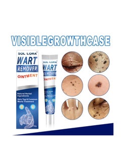 SOL LORA Wart Removal Ointment Cream Skin Treatment With Natural Herbal Ingredients for The Treatment Of Common Warts Effective And Safe  - Image 2