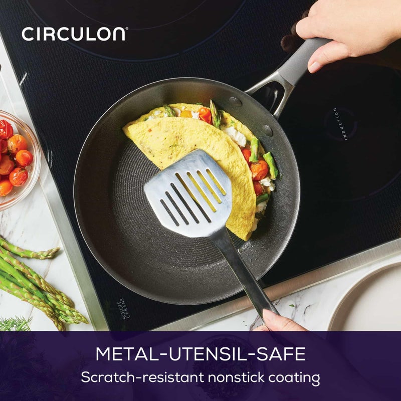Circulon A1 Series with ScratchDefense Technology Nonstick Induction Frying Pan/Skillet, 10 Inch, Graphite - Image 4