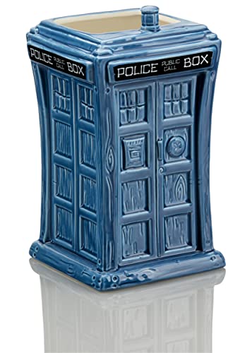 Doctor Who Geeki Tikis Doctor Who TARDIS Ceramic Mug  Holds 42 Ounces