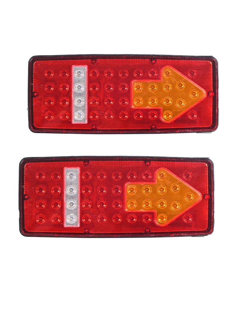 Unbreakable car taillights for 24V/12V vehicles