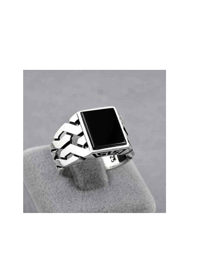 General - King's men's ring, made of 925 silver, made in Turkey, Size26 - Image 1