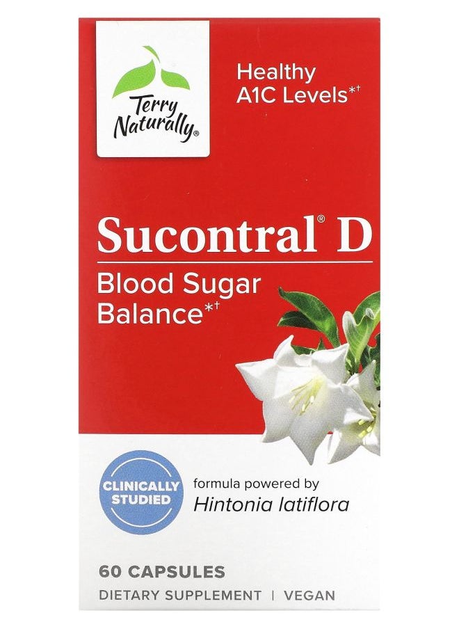 Terry Naturally - Sucontral D 60 Capsules - Image 1