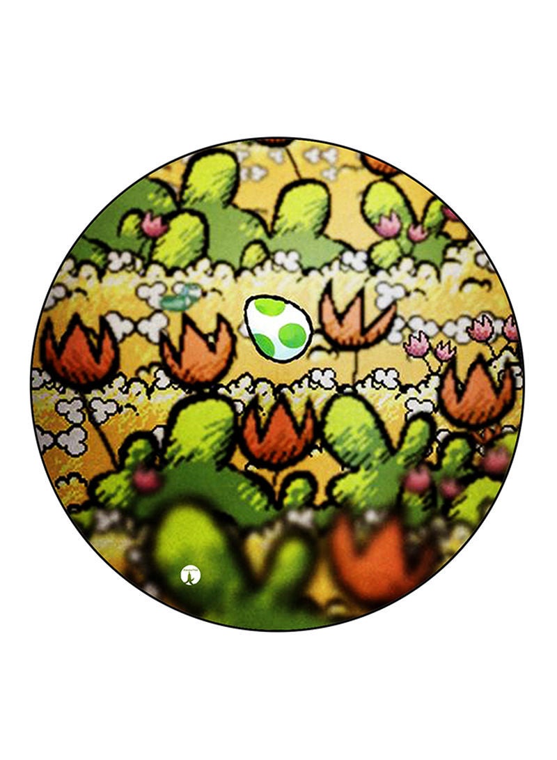 RKN The Video Game Super Mario Printed Fridge Magnet Round  Multicolour - Image 1
