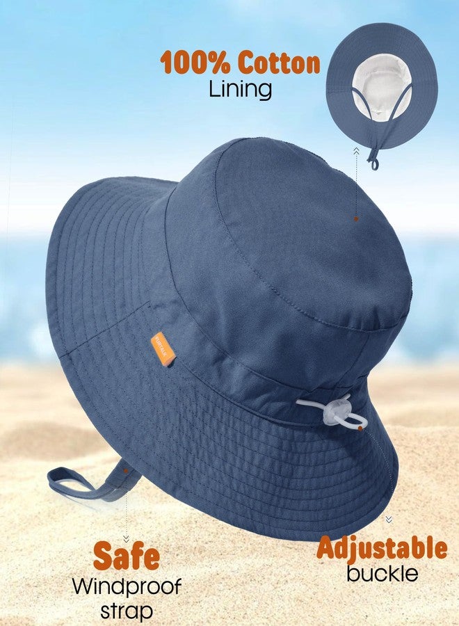 FURTALK Baby Toddler Sun Hat Kids Bucket Hat UPF50+ UV Adjustable Lightweight Breathable for Outdoor Activities - Image 2