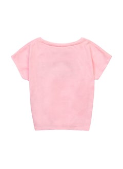 MINOTI Kids Girls Tie front T-shirt  - Image 2