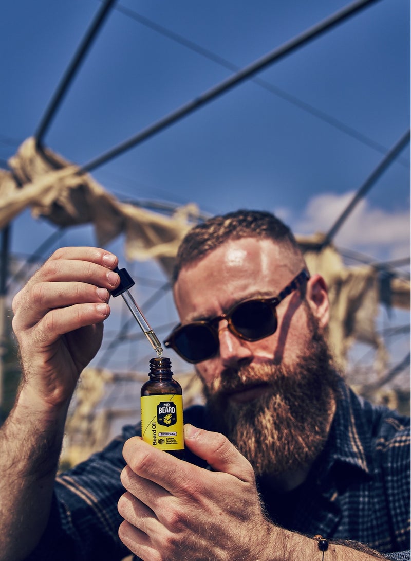 Mr.Beard Beard Oil Tropicana 30ml - Image 2