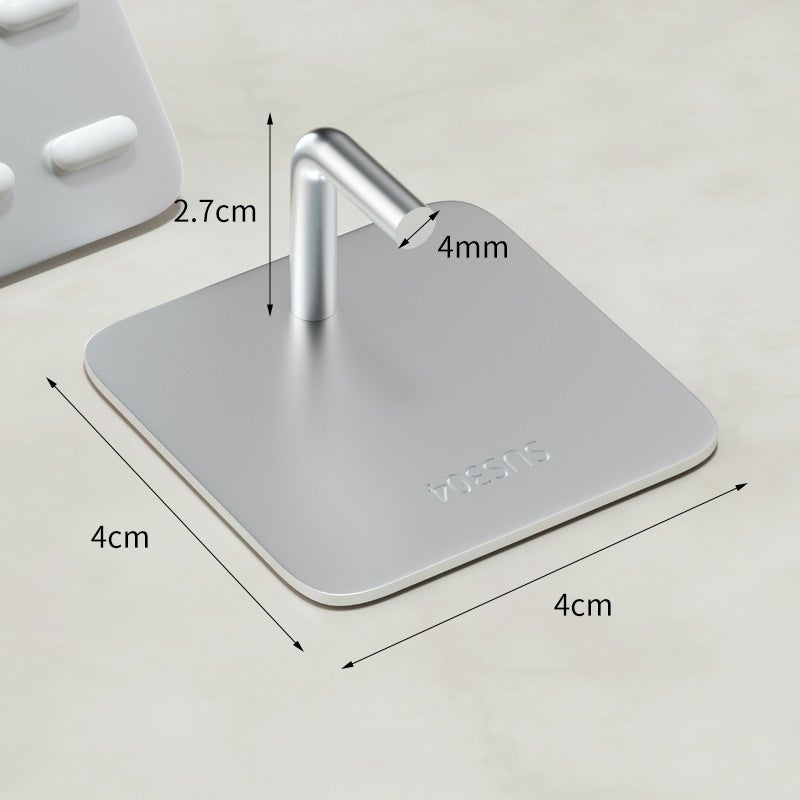304 Stainless No-Drill Adhesive Hooks 201 special price elephant trunk hook 