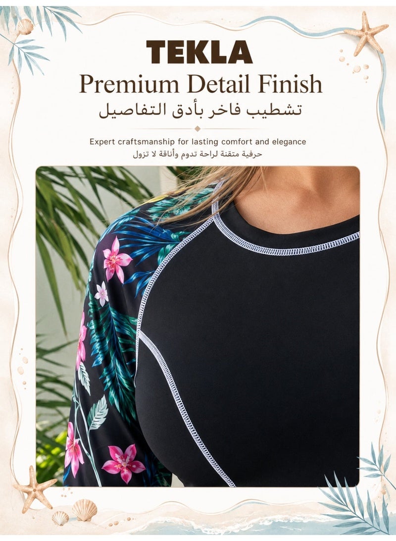 Tekla Tropical Swim Set – Long Sleeve, Quick-Dry & Beach-Ready for All SummerStyle - Image 5
