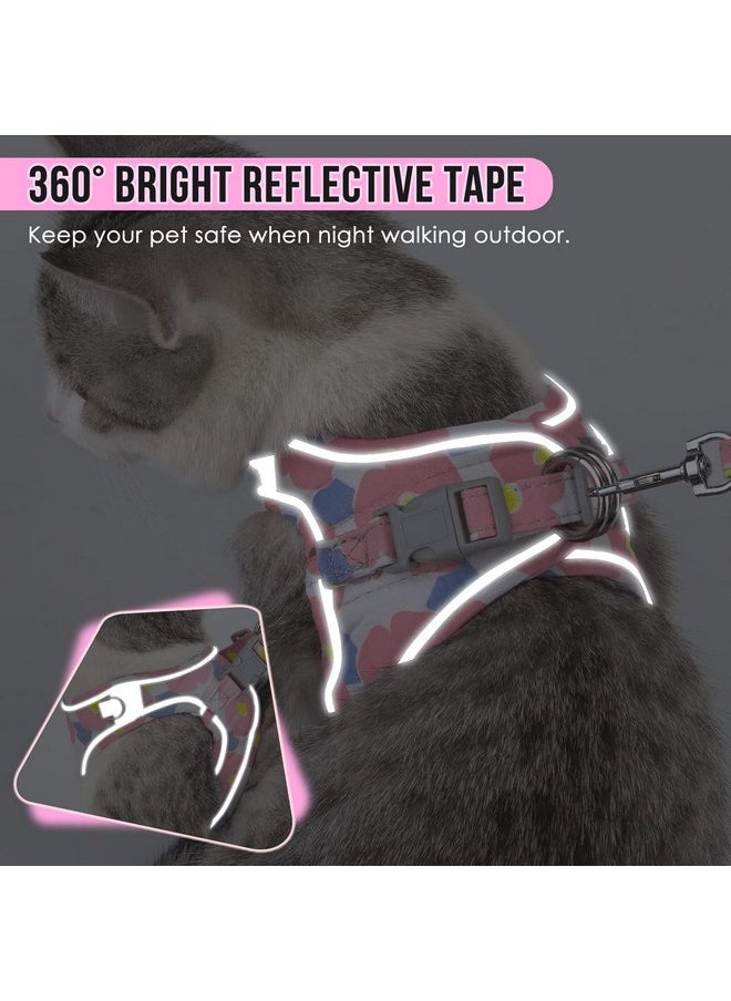 Lukovee Cat Harness and Leash for Walking, Adjustable Escape Proof Vest Harness for Kitten with Reflective Strips Lightweight Step-in Jacket for Cats Puppy Small Pet Traveling Hiking(X-Small,Pink) - pzsku/Z8BB7802926AEA2D89369Z/45/_/1737031614/af89853e-06ec-4b78-824f-35e95b2054fd