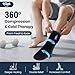 Hilph Full Foot Ice Pack Gel Sock for Hot Cold Therapy Reusable Cooling Sock for Toe Pain Plantar Fasciitis Hot Feet Easy Slip On Design for Chemotherapy Postpartum Recovery 1Pack Black - Image 4