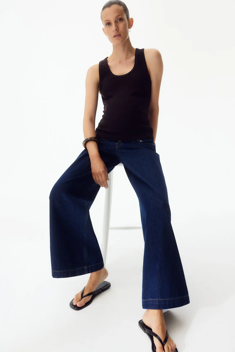 H&M MAMA Wide jeans