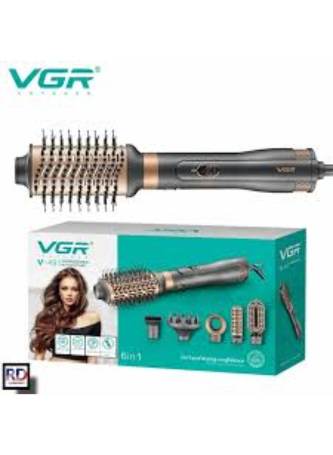 فرشاة هواء ساخن VGR V‑496 – 3‑في‑1 للتجفيف والتصفيف والتمويج