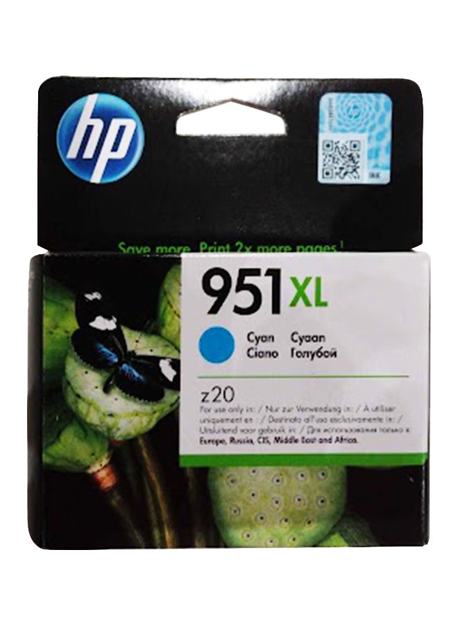HP خرطوشة حبر أصلية 951XL طراز CN046AE أزرق سماوي - Image 3