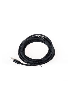 Budi C To Lightning Charger Cable Budi Aluminum Shell Charger Cable M8J180L 3M - Black