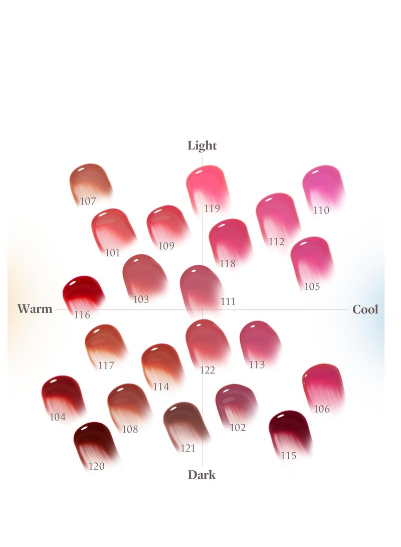 لاكا فروتي جلام تينت - شفاه مرطبة جيدًا 107 سكر 4.5 جم - Image 3