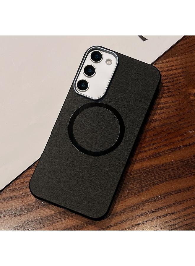 اس-توب جراب لهاتف Samsung Galaxy S22+ 5G بتصميم من الجلد مع غطاء MagSafe كامل التغطية - Image 1