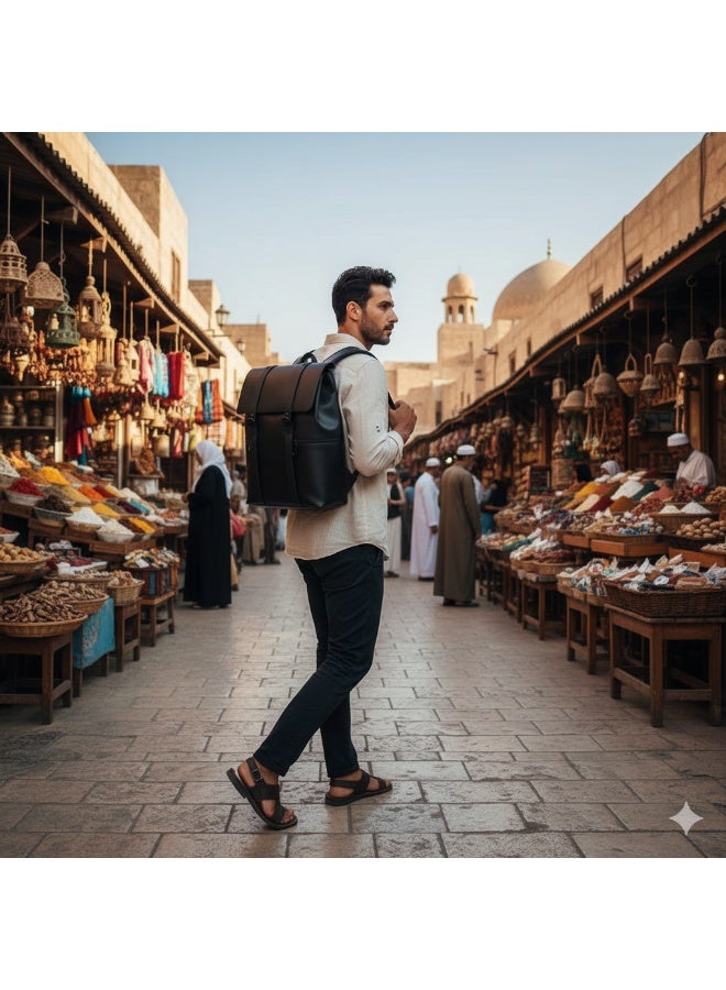 Skycare 15.6 Inch Laptop Backpack Fashion Travel Backpack Casual Daypack Outdoor Rucksack College Bookbag for Men Women - Image 3