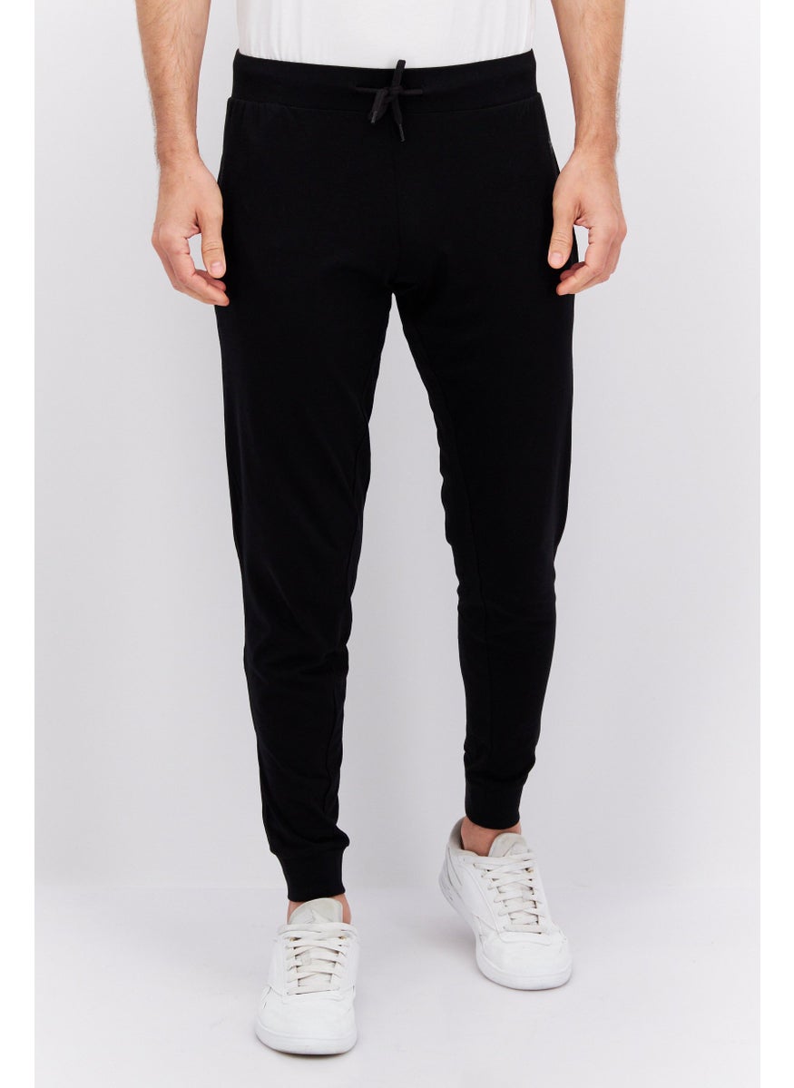 French Connection - Men 2 Piece Brand Logo Jogger Pants, Black - Image 1
