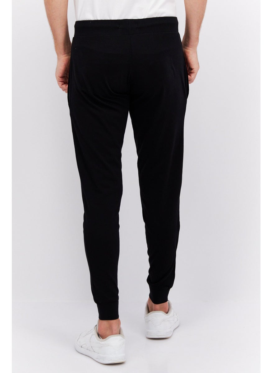 French Connection - Men 2 Piece Brand Logo Jogger Pants, Black - Image 1