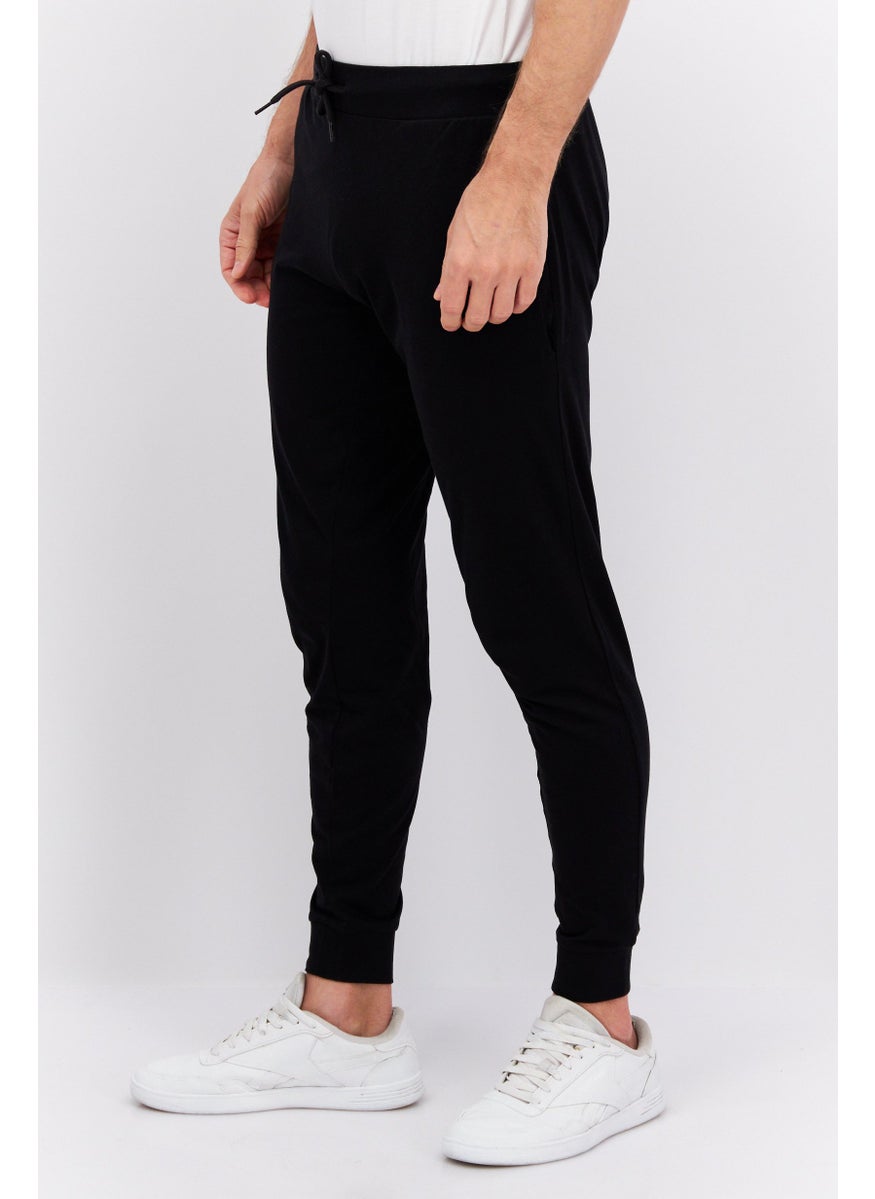 French Connection - Men 2 Piece Brand Logo Jogger Pants, Black - Image 1