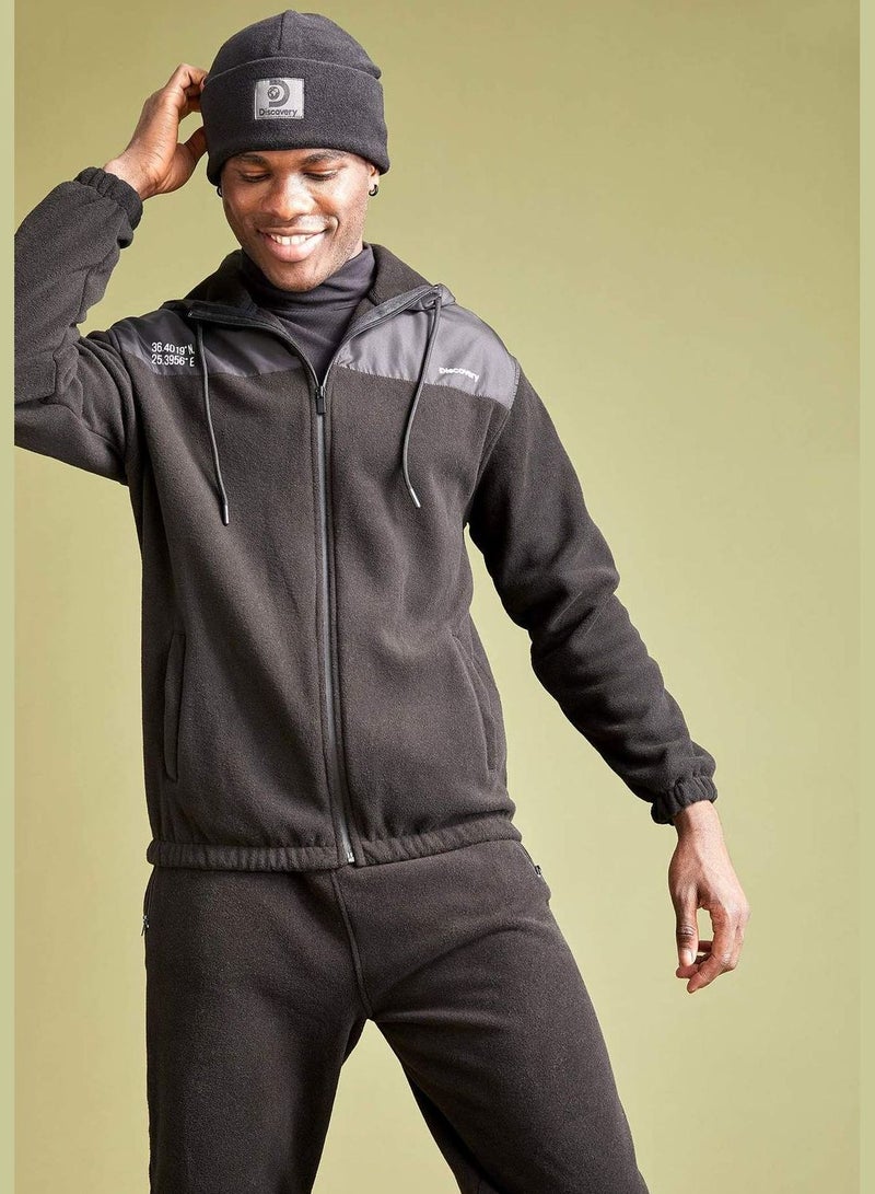 DeFacto Long Sleeve Printed Jacket - Image 1