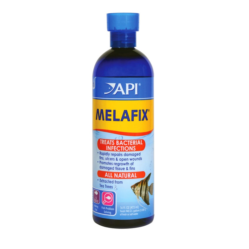 API MELAFIX Freshwater Fish Bacterial Infection Remedy 16-Ounce Bottle - Image 1