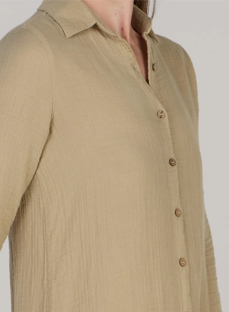 Just Nature Soft Cotton Shirt Tunic