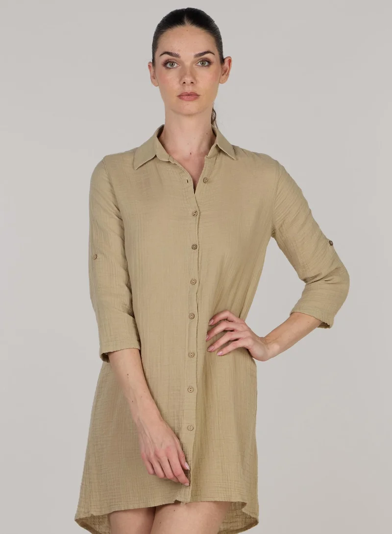Just Nature Soft Cotton Shirt Tunic
